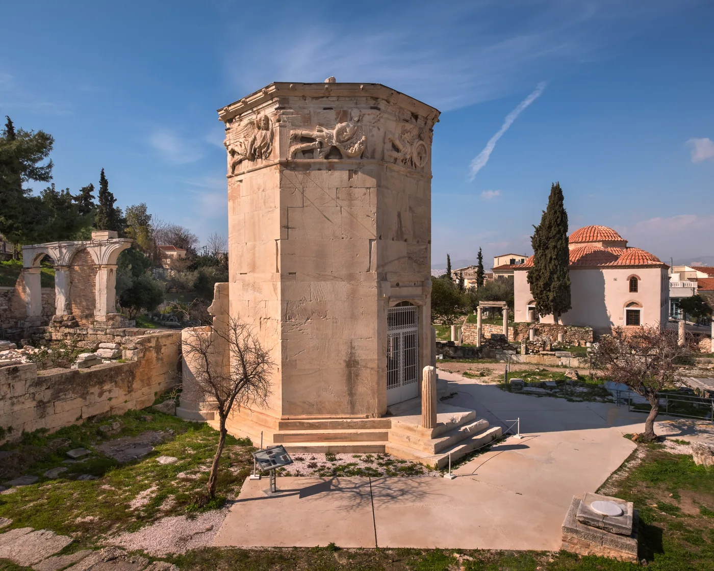 Ρωμαϊκή Αγορά & Αέριδες (Ρολόι των Ανέμων) — φωτογραφία 2