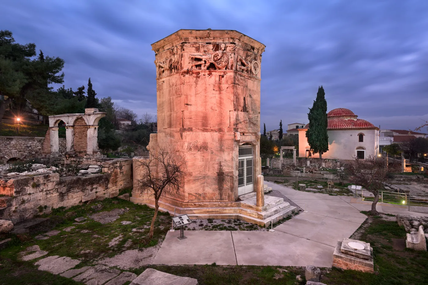 Ρωμαϊκή Αγορά & Αέριδες (Ρολόι των Ανέμων) — φωτογραφία 4