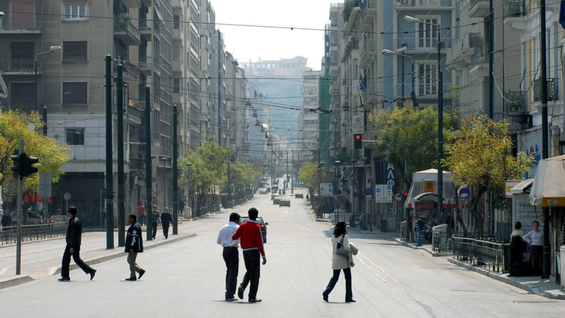 Η οδός Πατησίων στην Αθήνα
